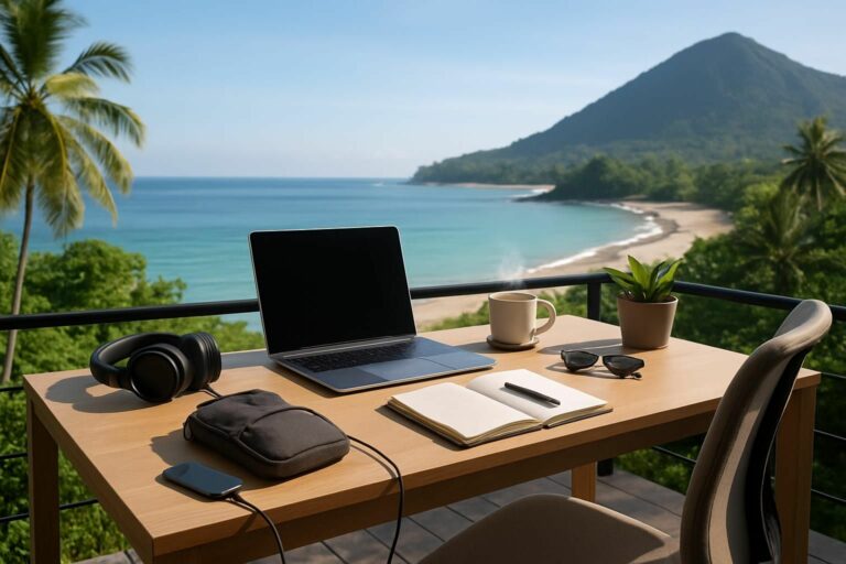 découvrez comment aménager un setup digital nomad efficace pour travailler confortablement et productivement où que vous soyez.