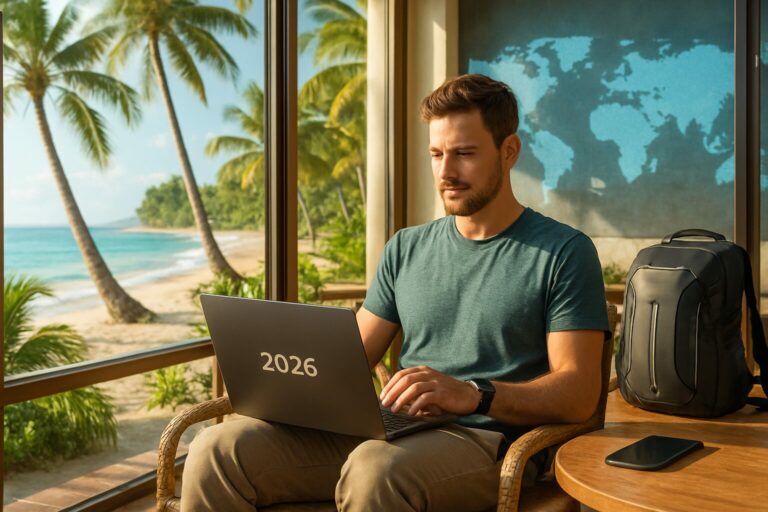 découvrez notre guide complet pour devenir digital nomad en 2026 et transformez votre vie en alliant travail à distance, voyages et liberté.
