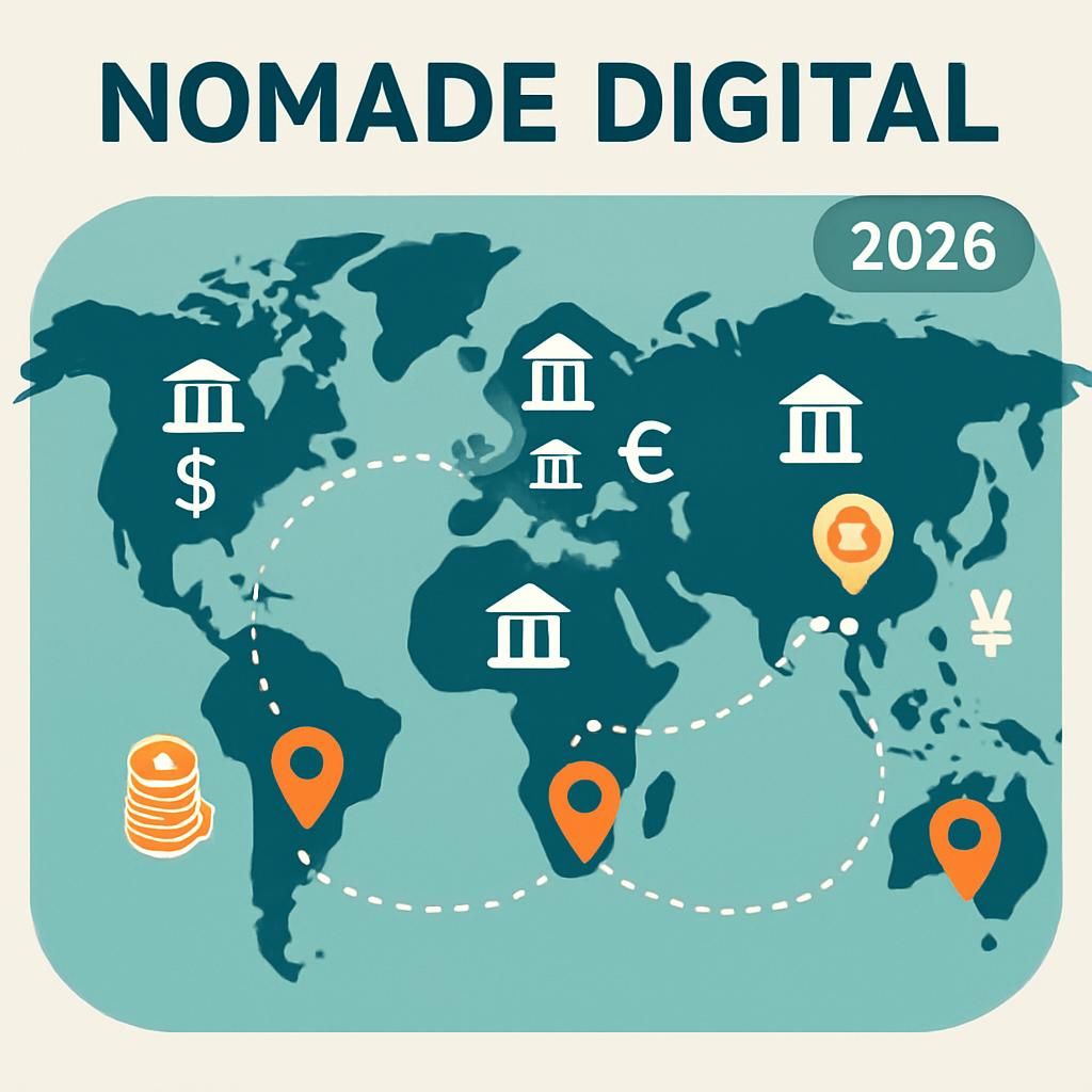 découvrez quelle est la meilleure banque pour les digital nomads en 2026 et profitez d'offres adaptées pour voyager sereinement à l'étranger.