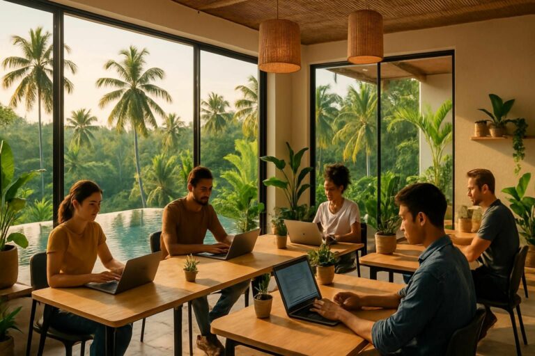 découvrez les meilleurs espaces de coworking à bali pour travailler à distance dans un environnement inspirant, alliant confort, connectivité et cadre paradisiaque.